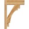 Ekena Millwork Merced Block Rough Sawn Outlooker, Western Red Cedar, 6"W x 18"D x 26"H OUT06X18X26MRC05RWR - alternate 2